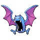 Golbat front-facing sprite from Pokémon Pearl