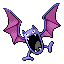 Golbat front-facing sprite from Pokémon Emerald
