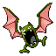 Golbat shiny front-facing sprite from Pokémon Emerald