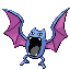 Golbat front-facing sprite from Pokémon FireRed