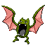 Golbat shiny front-facing sprite from Pokémon FireRed