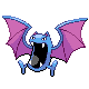 Golbat front-facing sprite from Pokémon SoulSilver