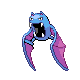 Golbat front-facing sprite from Pokémon Platinum