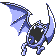 Golbat front-facing sprite from Pokémon Yellow
