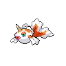 Goldeen front-facing sprite from Pokémon Black 2