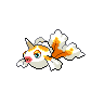 Goldeen shiny front-facing sprite from Pokémon Black 2