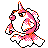 Goldeen front-facing sprite from Pokémon Silver