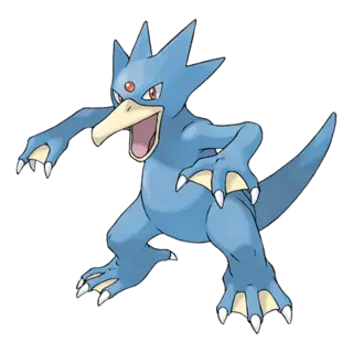 Golduck official artwork