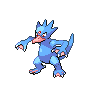 Golduck shiny front-facing sprite from Pokémon Black 2