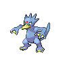 Golduck front-facing sprite from Pokémon White
