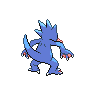 Golduck shiny back-facing sprite from Pokémon White