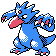 Golduck shiny front-facing sprite from Pokémon Crystal