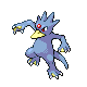 Golduck front-facing sprite from Pokémon Pearl