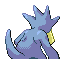 Golduck back-facing sprite from Pokémon LeafGreen