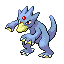 Golduck front-facing sprite from Pokémon LeafGreen