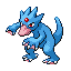 Golduck shiny front-facing sprite from Pokémon LeafGreen