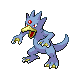 Golduck front-facing sprite from Pokémon SoulSilver
