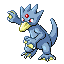 Golduck front-facing sprite from Pokémon Sapphire