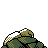 Golem back-facing sprite from Pokémon Crystal