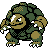 Golem front-facing sprite from Pokémon Crystal