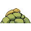 Golem back-facing sprite from Pokémon FireRed