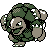 Golem front-facing sprite from Pokémon Gold
