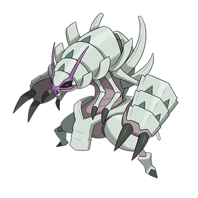 Golisopod, the Hard Scale Pokémon — Bug/Water-type Pokémon official artwork