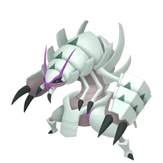 Golisopod front-facing sprite from Pokémon Moon