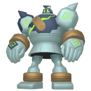 Golurk shiny front-facing sprite from Pokémon X