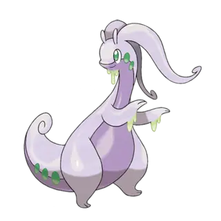 Goodra official artwork