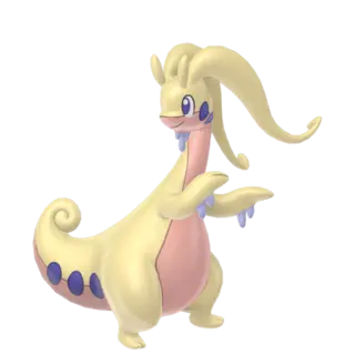 Goodra shiny front-facing sprite from Pokémon Omega Ruby