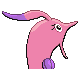 Gorebyss back-facing sprite from Pokémon Diamond