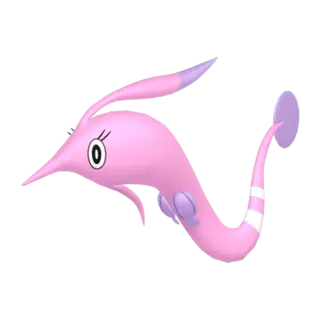 Gorebyss front-facing sprite from Pokémon Omega Ruby