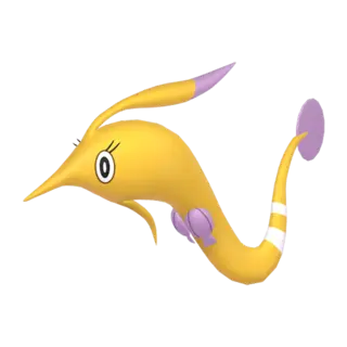 Gorebyss shiny front-facing sprite from Pokémon Omega Ruby