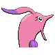 Gorebyss back-facing sprite from Pokémon Platinum