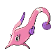 Gorebyss front-facing sprite from Pokémon Platinum