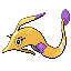 Gorebyss shiny front-facing sprite from Pokémon Ruby