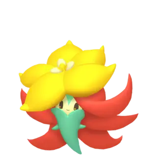 Gossifleur front-facing sprite from Pokémon Sword