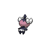 Gothita shiny back-facing sprite from Pokémon Black 2