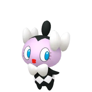 Gothita front-facing sprite from Pokémon Y