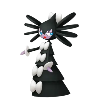 Gothitelle front-facing sprite from Pokémon Alpha Sapphire