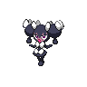 Gothorita shiny front-facing sprite from Pokémon White