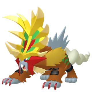Gouging Fire front-facing sprite from Pokémon Scarlet