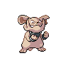 Granbull shiny front-facing sprite from Pokémon White 2