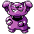 Granbull front-facing sprite from Pokémon Crystal