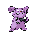 Granbull front-facing sprite from Pokémon Diamond