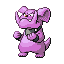 Granbull front-facing sprite from Pokémon Emerald