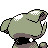 Granbull shiny back-facing sprite from Pokémon Silver