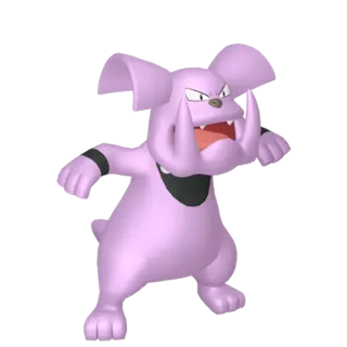 Granbull front-facing sprite from Pokémon Moon