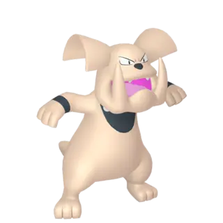 Granbull shiny front-facing sprite from Pokémon Moon
